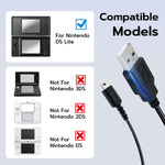 USB Power Charge Cable for Nintendo DS Lite
