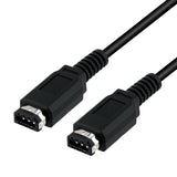Mcbazel Game Link Cable 2 Player Connect Cord Compatible with Nintendo Gameboy Color, GBC, 3.9FT - Black