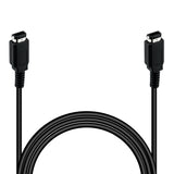 Mcbazel Game Link Cable 2 Player Connect Cord Compatible with Nintendo Gameboy Color, GBC, 3.9FT - Black
