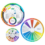 3 Sizes Color Mixing Wheel Package for School/Office