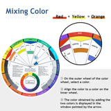 3 Sizes Color Mixing Wheel Package for School/Office