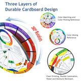 3 Sizes Color Mixing Wheel Package for School/Office