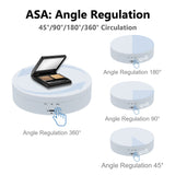 360 Degree Rotating Display Stand - White(A138)