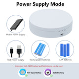 360 Degree Rotating Display Stand - White(A138)