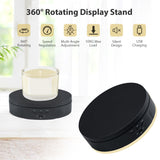 360 Degree Rotating Display Stand - Black (14.6cm)