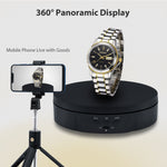 360 Degree Rotating Display Stand - Black (14.6cm)