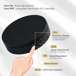 360 Degree Rotating Display Stand - Black (14.6cm)