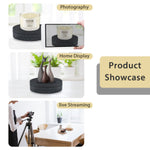 360 Degree Rotating Display Stand - Black (14.6cm)