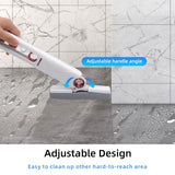 Mini Cleaning Mop with 2 Sponges-White