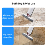 Mini Cleaning Mop with 2 Sponges-White