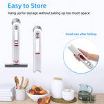 Mini Cleaning Mop with 2 Sponges-White