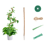 7MM Width Bendable Coir Pole for Climbing Plants Growth(120cm)