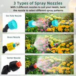 Electric Plant Sprayer with 3 Adjustable Nozzles(5 Meter Water Pipe)