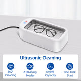 Ultrasonic Cleaning Machine for Jewelry/Sunglasses-US Plug White(GS350)
