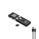 64GB Digital Voice Activated Recorder with Playback-1536Kpbs