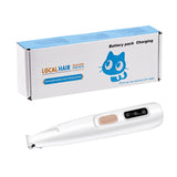 Waterproof Paw Hair Trimmer with LED Light for Dogs and Cats