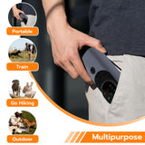 Mcbazel Dog Bark Deterrent Devices, Multifunctional Powerful Anti Barking, Rechargeable Ultrasonic Control Up to 50ft - Black