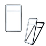 Mcbazel 5 Pack Graded Card Slab Case for Standard PSA, Stackable Gloss Finish Transparent Display Sleeve Protectors - Black, 35PT
