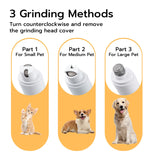 Mcbazel 2-in-1 Pet Shaver&Nail Driller-White(P1)