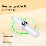 Mcbazel 2-in-1 Pet Shaver&Nail Driller-White(P1)