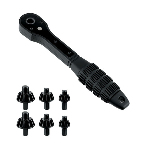 Mcbazel Chuck Key Wrench With Two 10/13/16MM Key Heads Each - Black (2nd Generation)