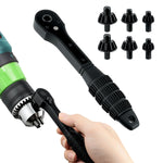 Mcbazel Chuck Key Wrench With Two 10/13/16MM Key Heads Each - Black (2nd Generation)