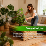 2 Pcs 4MM Width Bendable Coir Pole for Climbing Plants Growth-Bending Version(80cm)