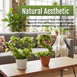 2 Pcs 4MM Width Bendable Coir Pole for Climbing Plants Growth-Bending Version(100cm)