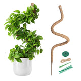 4MM Width Bendable Coir Pole for Climbing Plants Growth-Bending Version(150cm)