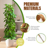 4MM Width Bendable Coir Pole for Climbing Plants Growth-Bending Version(150cm)