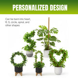 4MM Width Bendable Coir Pole for Climbing Plants Growth-Bending Version(150cm)