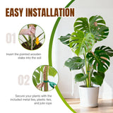 4MM Width Bendable Coir Pole for Climbing Plants Growth-Bending Version(150cm)