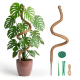 7MM Width Bendable Coir Pole for Climbing Plants Growth-Bending Version(150cm)#