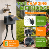 Solar-Powered Wi-Fi Programmable Water Timer-US Plug(SGW08SY-WF)NH#