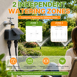 Solar-Powered Wi-Fi Programmable Water Timer-US Plug(SGW08SY-WF)NH#