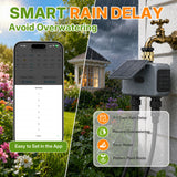 Solar-Powered Wi-Fi Programmable Water Timer-US Plug(SGW08SY-WF)NH#
