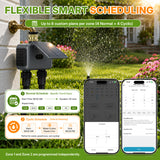 Solar-Powered Wi-Fi Programmable Water Timer-US Plug(SGW08SY-WF)NH#