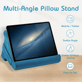 Multi-Angle Pillow Stand for Tablet/iPad/E-Reader - Lake Blue