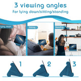 Multi-Angle Pillow Stand for Tablet/iPad/E-Reader - Lake Blue