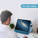 Multi-Angle Pillow Stand for Tablet/iPad/E-Reader - Lake Blue
