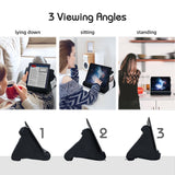 Multi-Angle Pillow Stand for Tablet/iPad/E-Reader - Black