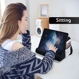 Multi-Angle Pillow Stand for Tablet/iPad/E-Reader - Black