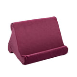 Multi-Angle Pillow Stand for Tablet/iPad/E-Reader - Dark Wine Red