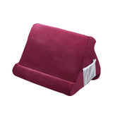 Multi-Angle Pillow Stand for Tablet/iPad/E-Reader - Dark Wine Red