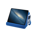 Multi-Angle Pillow Stand for Tablet/iPad/E-Reader - Blue