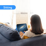 Multi-Angle Pillow Stand for Tablet/iPad/E-Reader - Blue