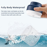 320ML Mini Electric Food Chopper with USB Charging Cable-Blue