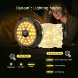 12 Meters LED Camping Atmosphere Lights(Warm Color-Morandi)