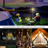 12 Meters LED Camping Atmosphere Lights(Warm Color-Morandi)