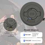 12 Meters LED Camping Atmosphere Lights(Colorful-Morandi)